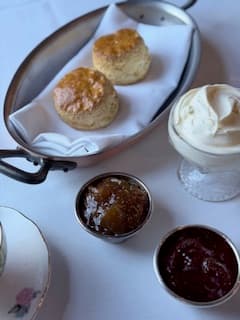 Finger sandwiches and savouries