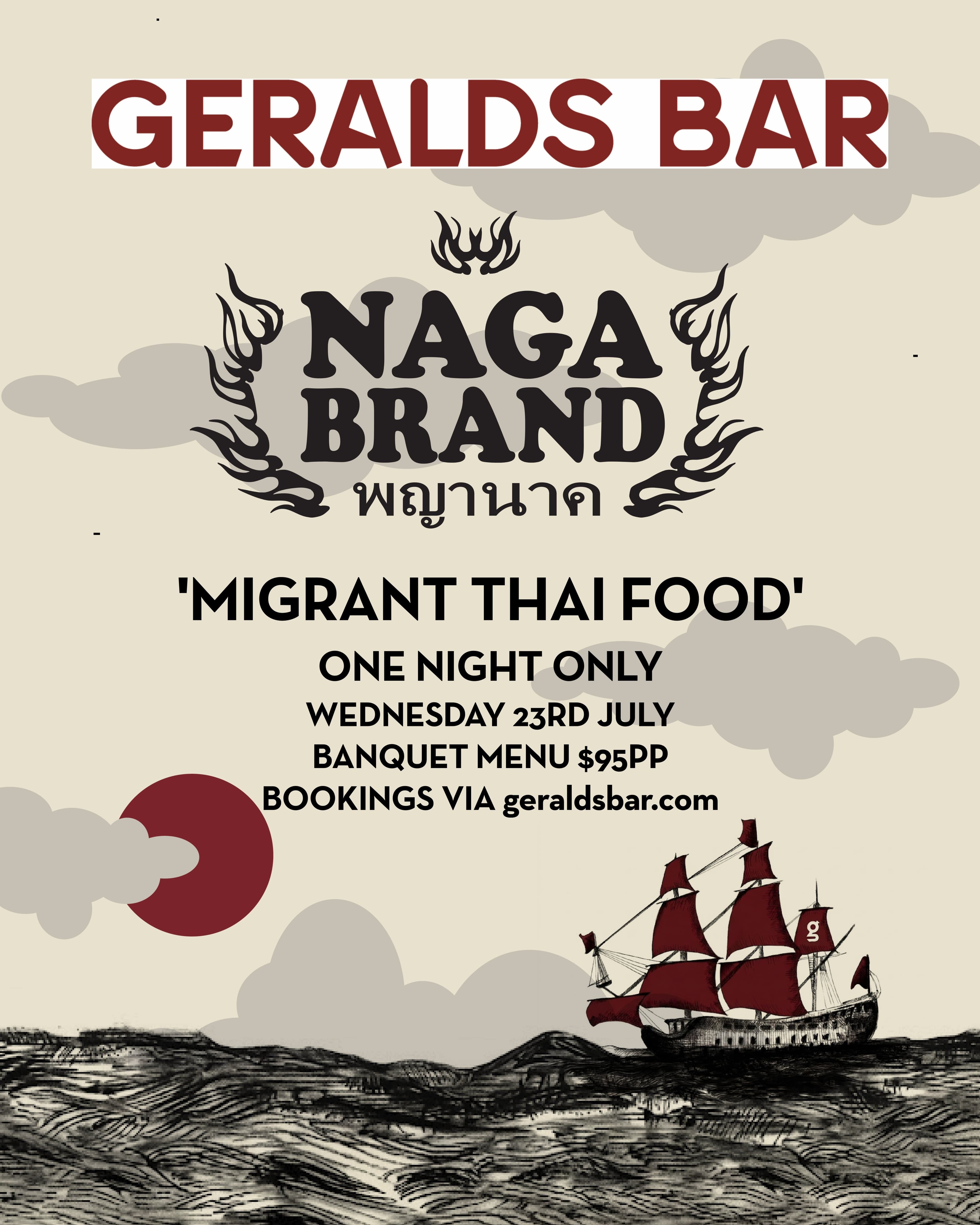 Naga x Geralds Bar